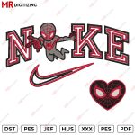 Nike Miles Morale Embroidery design