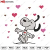 Snoopy hearts U1 Valentine's Day Embroidery design