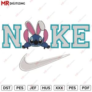 Nike Lilo easter Embroidery design