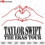 Taylor Swift v8 Eras Tour Embroidery design