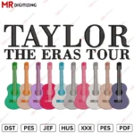 Taylor The eras tour Embroidery design