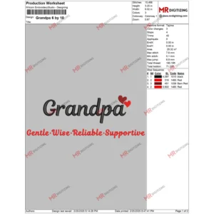 Grandpa 6 by 10 page1