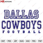 Dallas Cowboys v3 Embroidery design