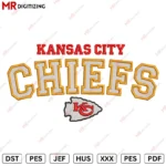 Kansas Chiefs v4 Embroidery design