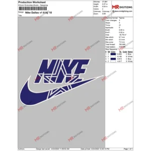 Nike Dallas v1 6 by 10