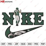 Nike Philadelphia Eagles Hurts  Embroidery design