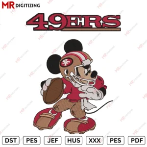 49 Ers Mickey Embroidery design