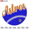 Astros v7 Embroidery design