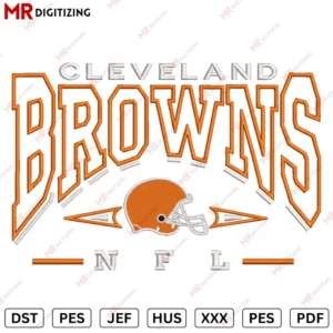 BROWNS NFL Embroidery design