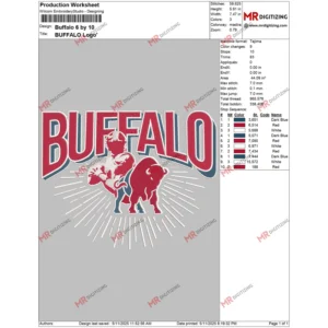Buffalo 6 by 10