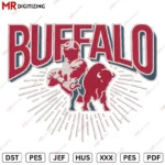 Buffalo Embroidery design