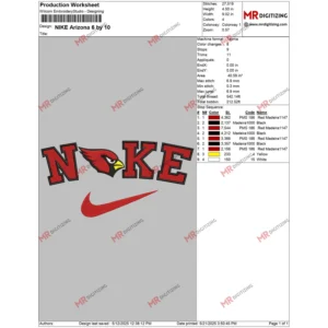 NIKE Arizona 6 by 10
