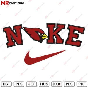 NIKE Arizona Embroidery design