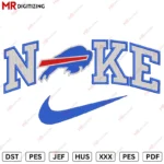 Nike Buffalo bills Embroidery design