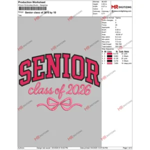 Senior class of 26 6 by 10 page1