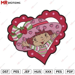 Strawberry Shortcake v4 Embroidery design