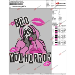 Boo you horror 6 b 10