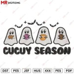CUCUY SEASON Halloween Embroidery design