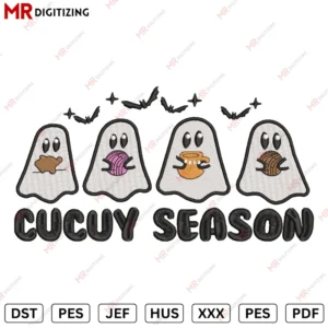 CUCUY SEASON Halloween Embroidery design