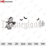 Disneyland Jack HL Halloween Embroidery design