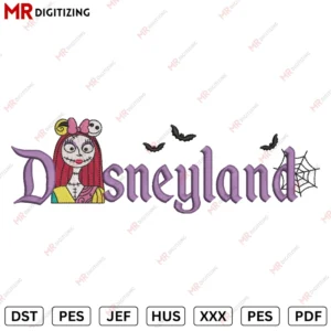 Disneyland Sally HL Halloween Embroidery design