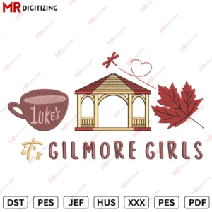 GILMORE Girls v2 Halloween Embroidery design