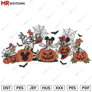 Halloween Embroidery design