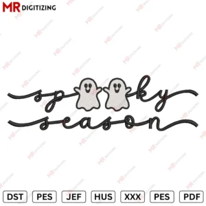 Spooky Season g1 Halloween Embroidery design