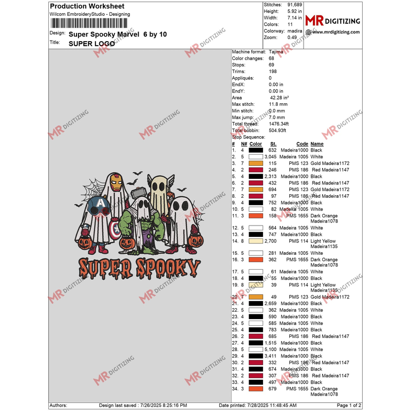 Super Spooky Marvel 123445