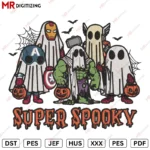 Super Spooky Marvel Halloween Embroidery design