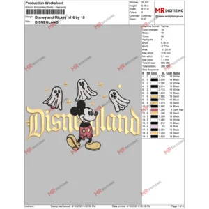 Disneyland Mickey h1 6 by 10 page1