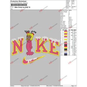 Nike Cindy lou 6 by 10