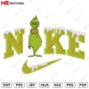 Nike grinch n Christmas Embroidery design