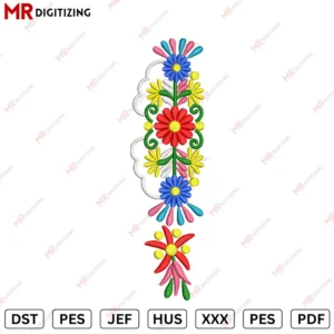 Flower b01 Embroidery design