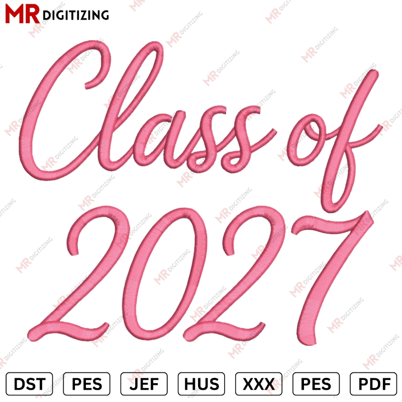 Class of 2027 Embroidery designv1