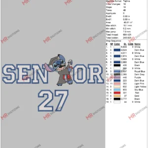 Senior 27 Lilo 6 by 10