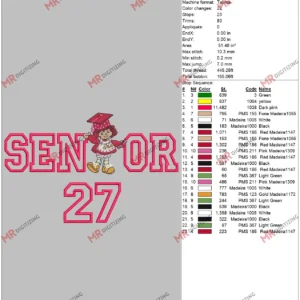 Senior 27 shortcacke 6 by 10