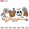Disneyland Pumpinss Halloween New Embroidery design