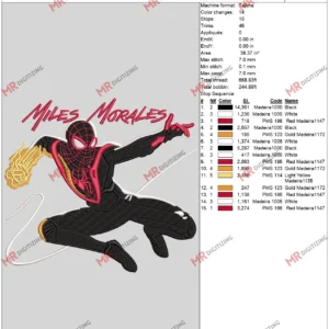 Miles Morales m1 6 by 10