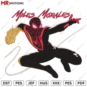 Miles Morales m1 New Embroidery design
