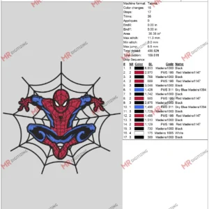 Spiderman spd1 6 by 10