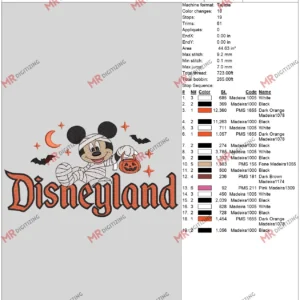 Disneyland Mickey k1 6 b 10