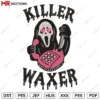 Killer Waxer Screem Halloween Embroidery design