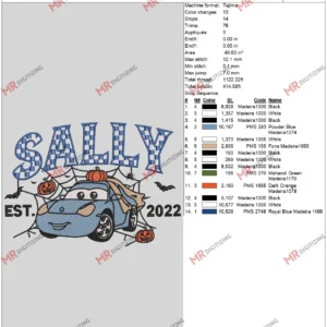 SALLY Car 6 by 10